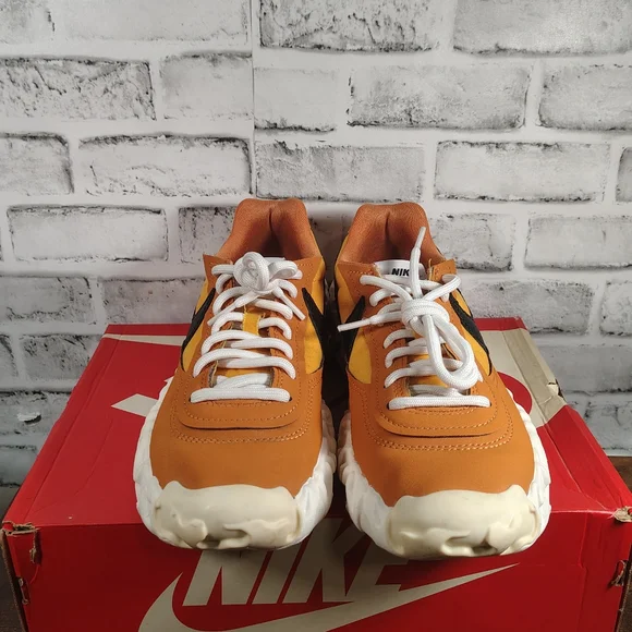 Nike Overbreak SP Hot Curry Brown Black Pollen Yellow White DC8240-800 Mens 9.5